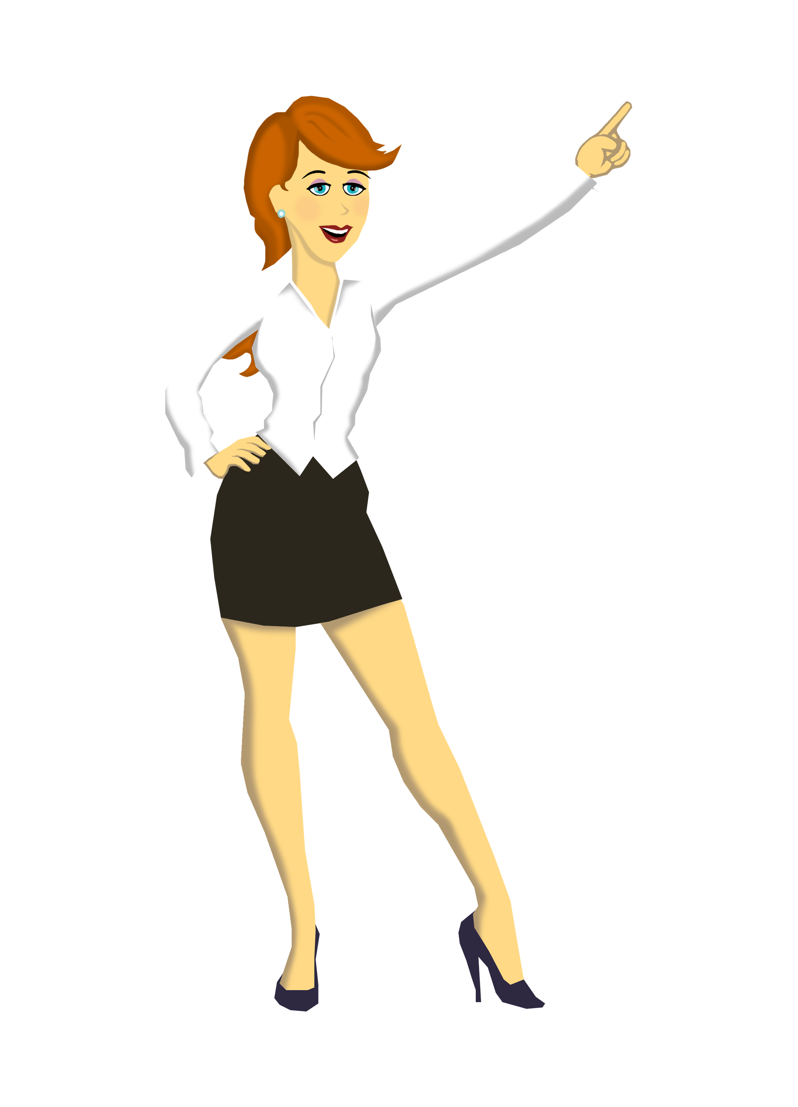 39 lady short skirt 1